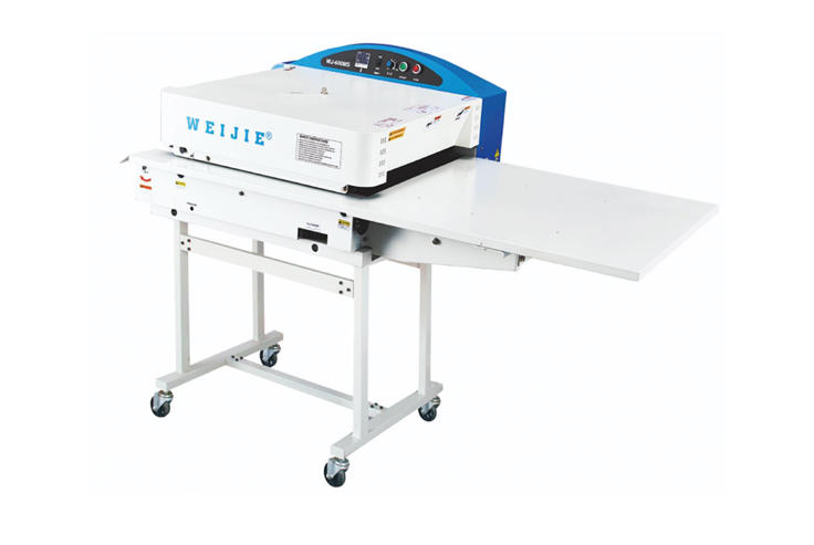 WJ-600MS Máquina automática de prensa de fusión para prevención de deformación de cintas